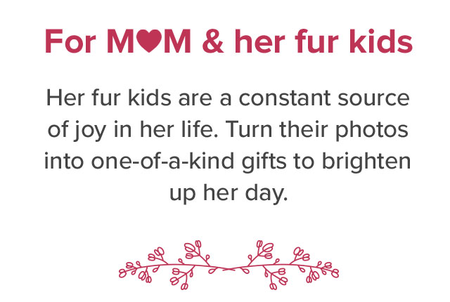 For M&hearts;M & her fur kids