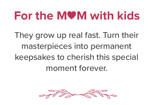 For the M&hearts;M with kids