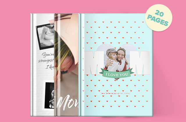 8 x 11 Portrait Perfect Binding Hardcover Photobook