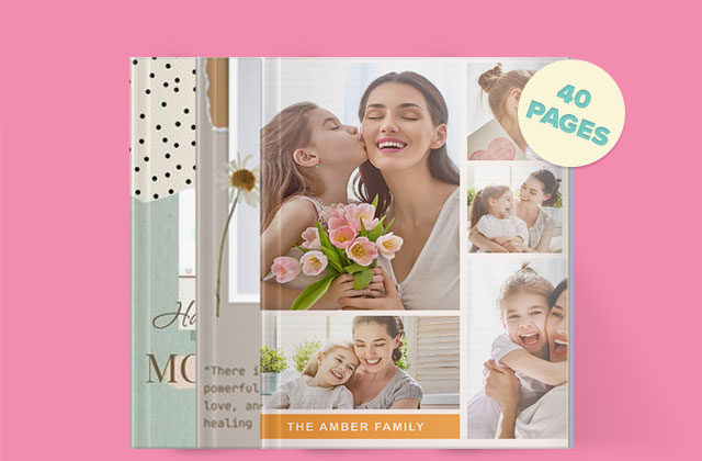 8 x 11 Portrait Perfect Binding Softcover Photobook