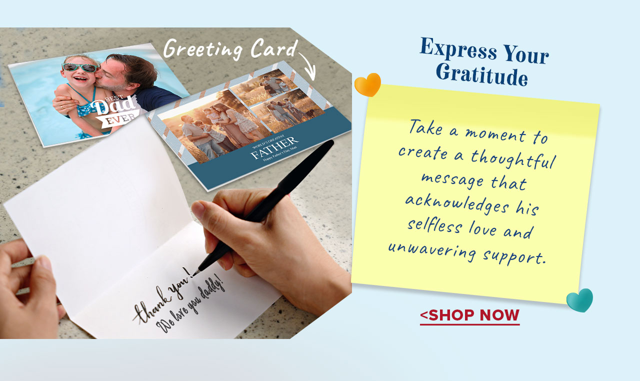 Express your gratitude