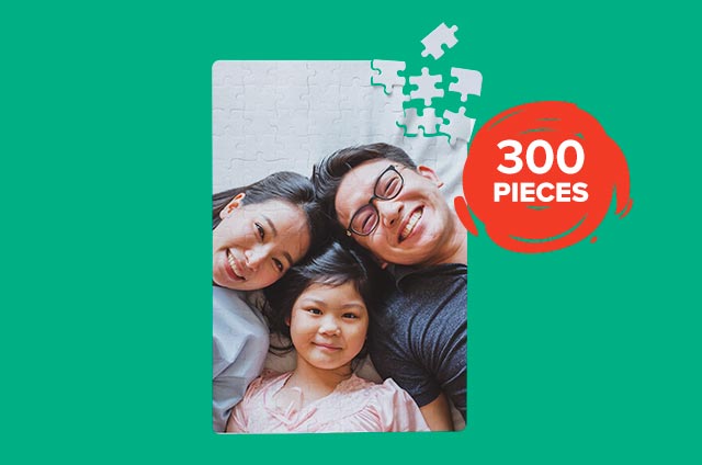 12'' x 16'' Portrait Photo Puzzle (CARDBOARD)