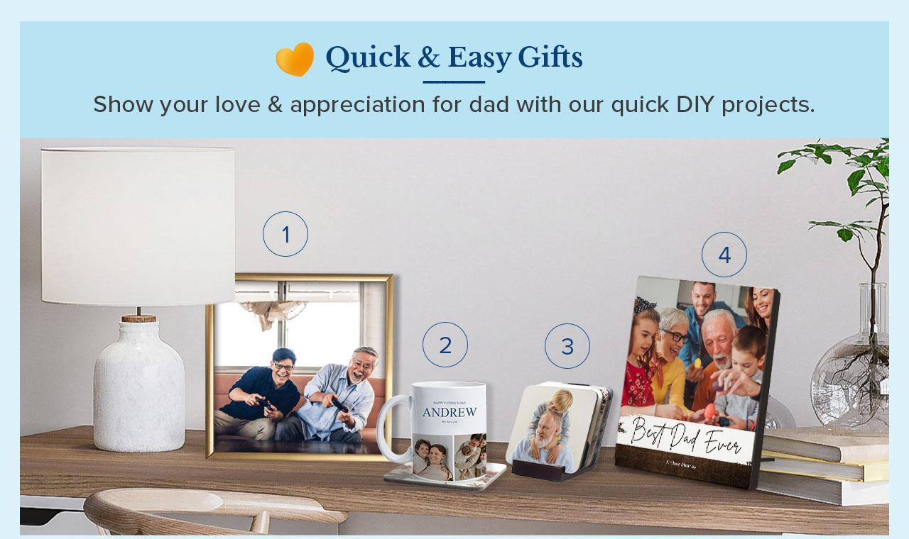 Quick and easy gifts