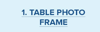 Table Photo Frame