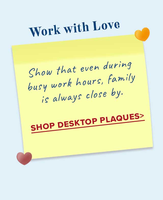 Shop Desktop Plaques