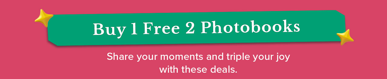 Buy 1, FREE 2 PHOTOBOOK