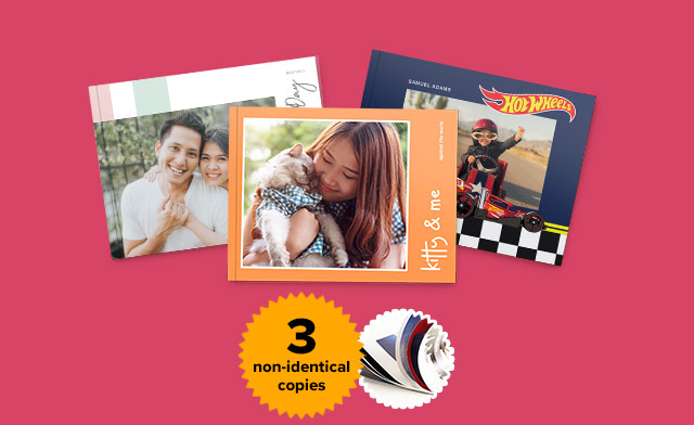 8'' x 6'' Softcover Photobook (3 copies)