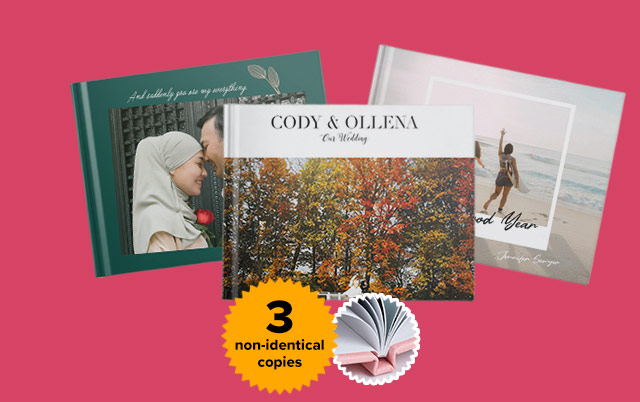 11'' x 8.5'' Softcover Photobook (3 copies)