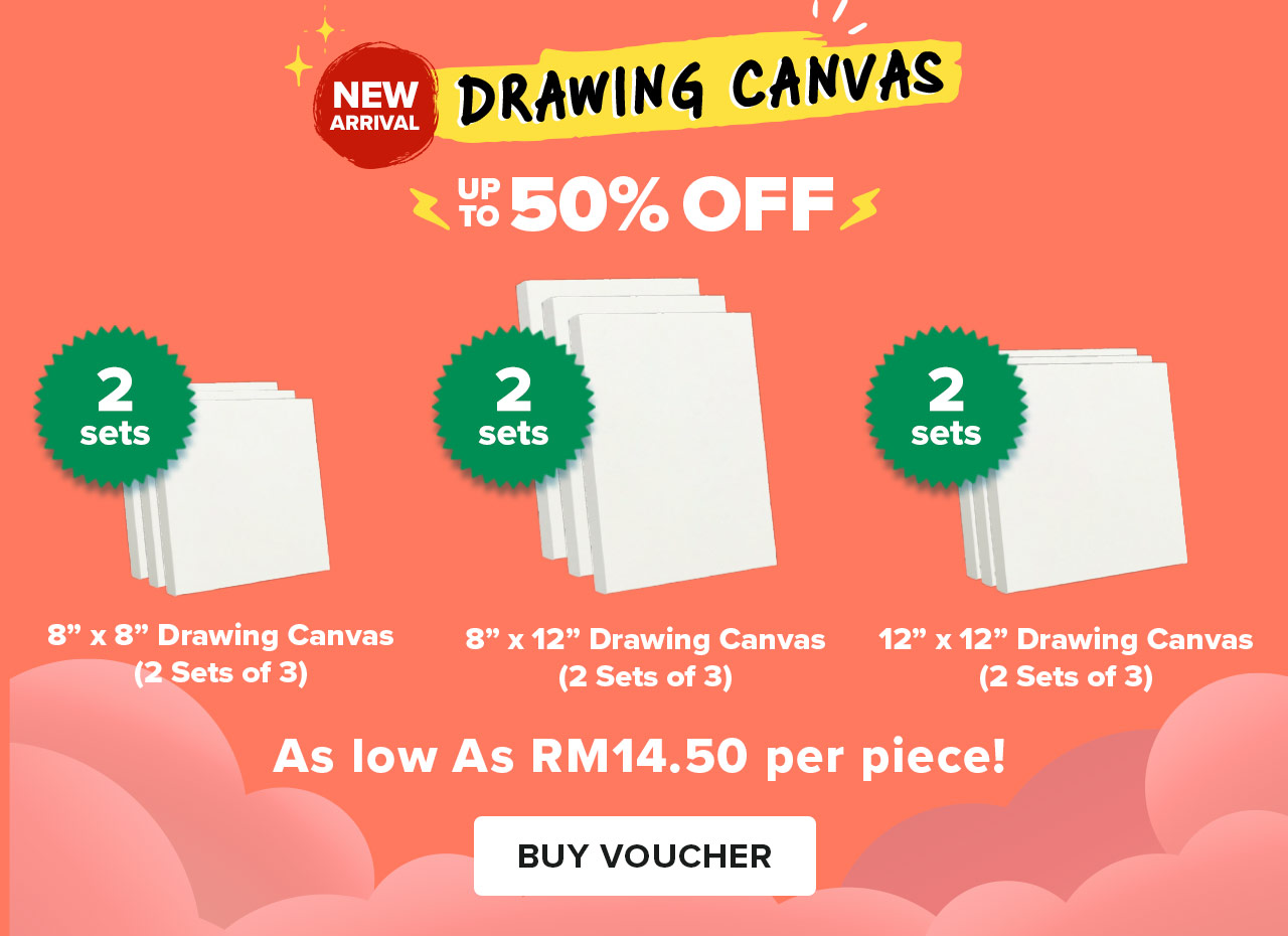 DRAWING CANVAS - UP TO 50% OFF