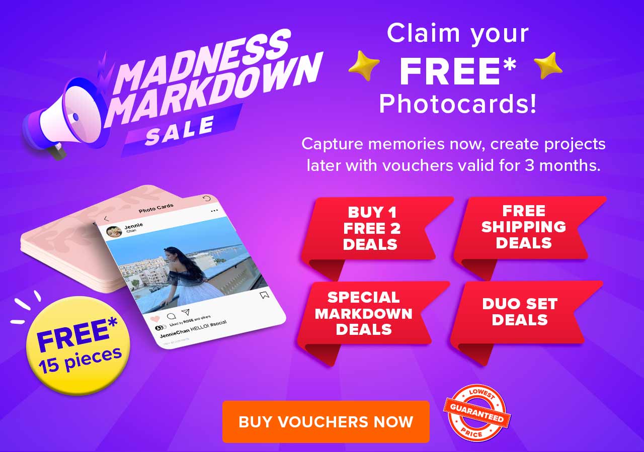 MADNESS MARKDOWN - BUY VOUCHERS NOW