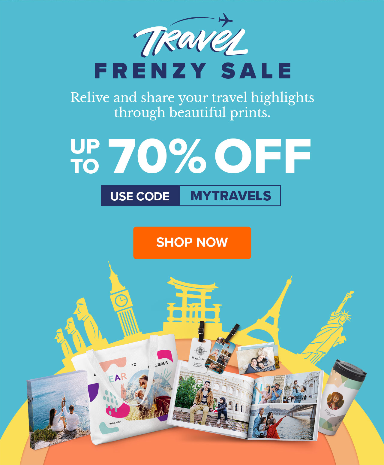 Travel Frenzy Sale