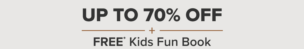 UP TO 70% OFF 