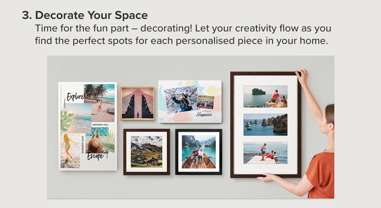 3. DECORATE YOUR SPACE