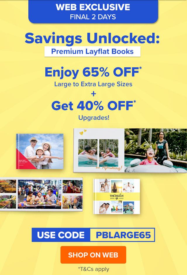 Enjoy 65% OFF Large to Extra Large Sizes + Get 40% OFF Upgrades!