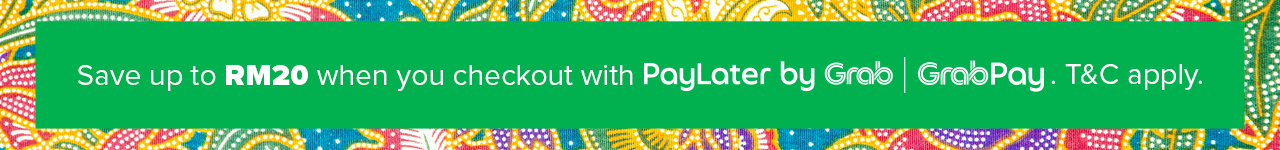 Save up to RM20 when you checkout with PayLater by Grab
