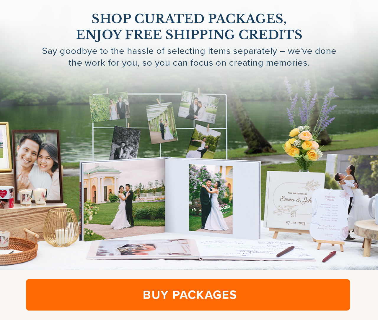 Shop Curated Packages, Enjoy Free Shipping Credits