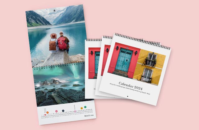12 x 12 Wall Calendar and Free Shipping