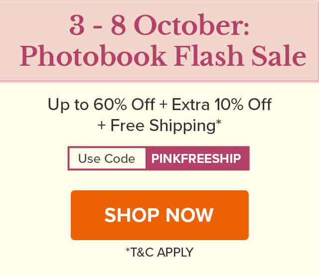PHOTOBOOK FLASH SALE | SHOP NOW