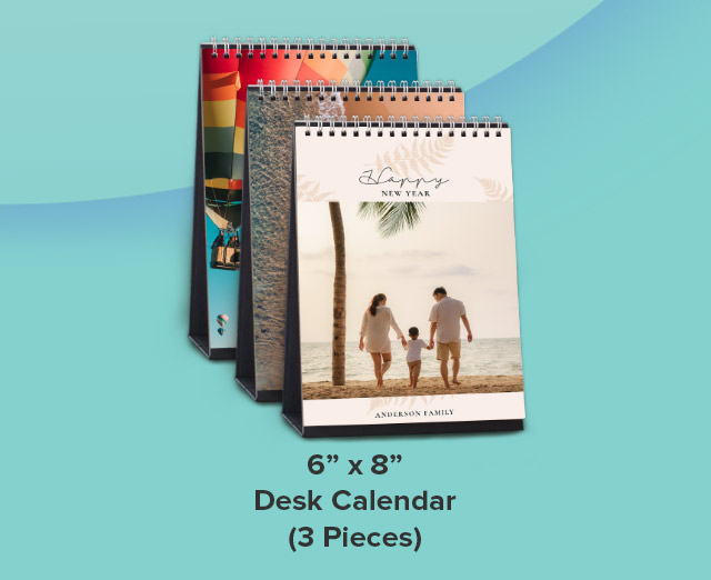 6 x 8 Desk Calendar
