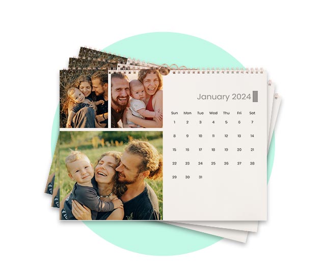 [3 Identical Copies]  Premium Wall Calendars