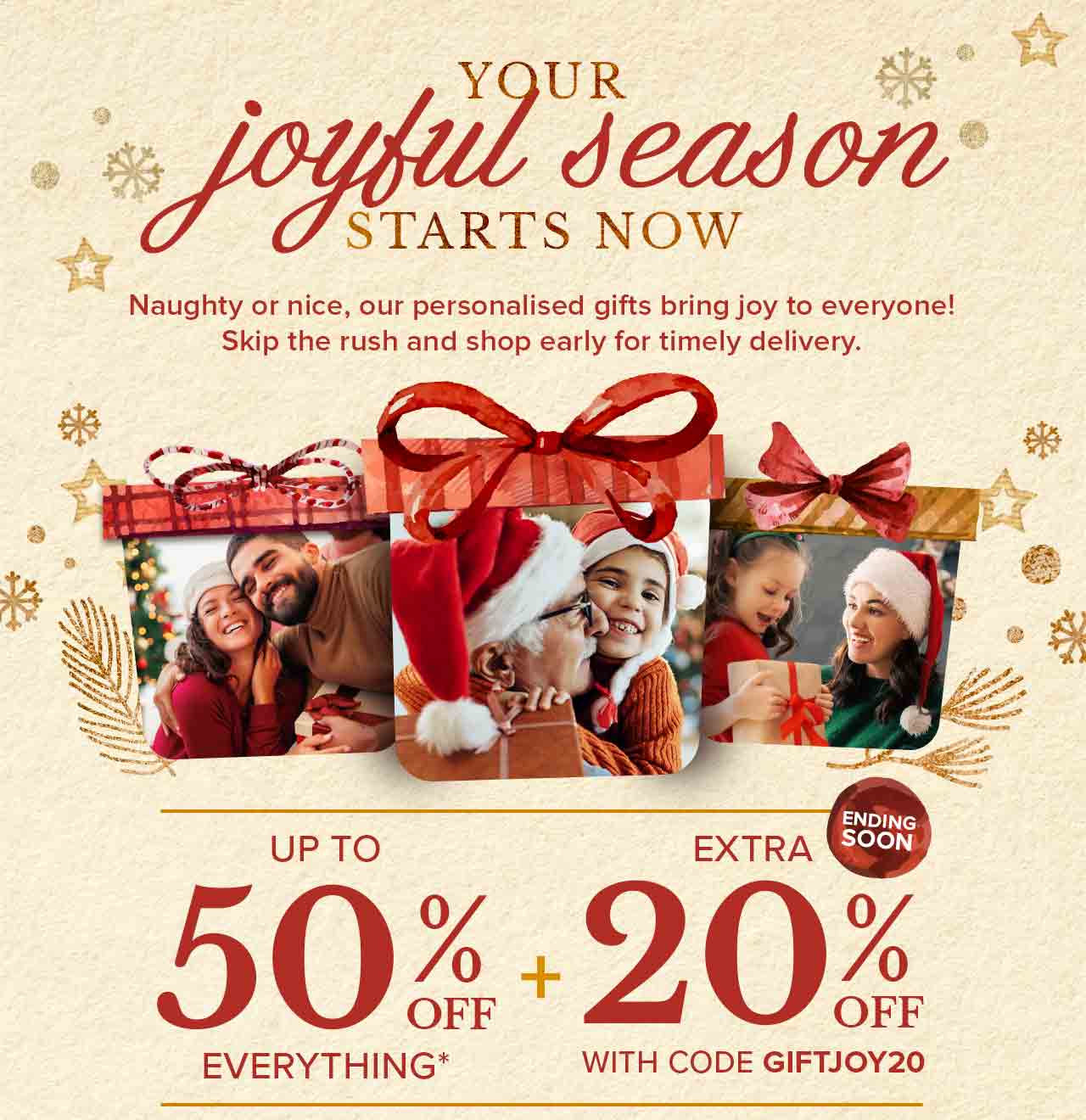 Your Joyful Season Starts Now