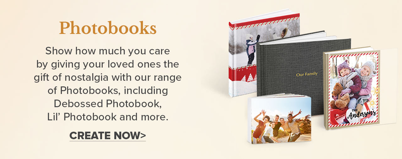 Photobooks | Create Now