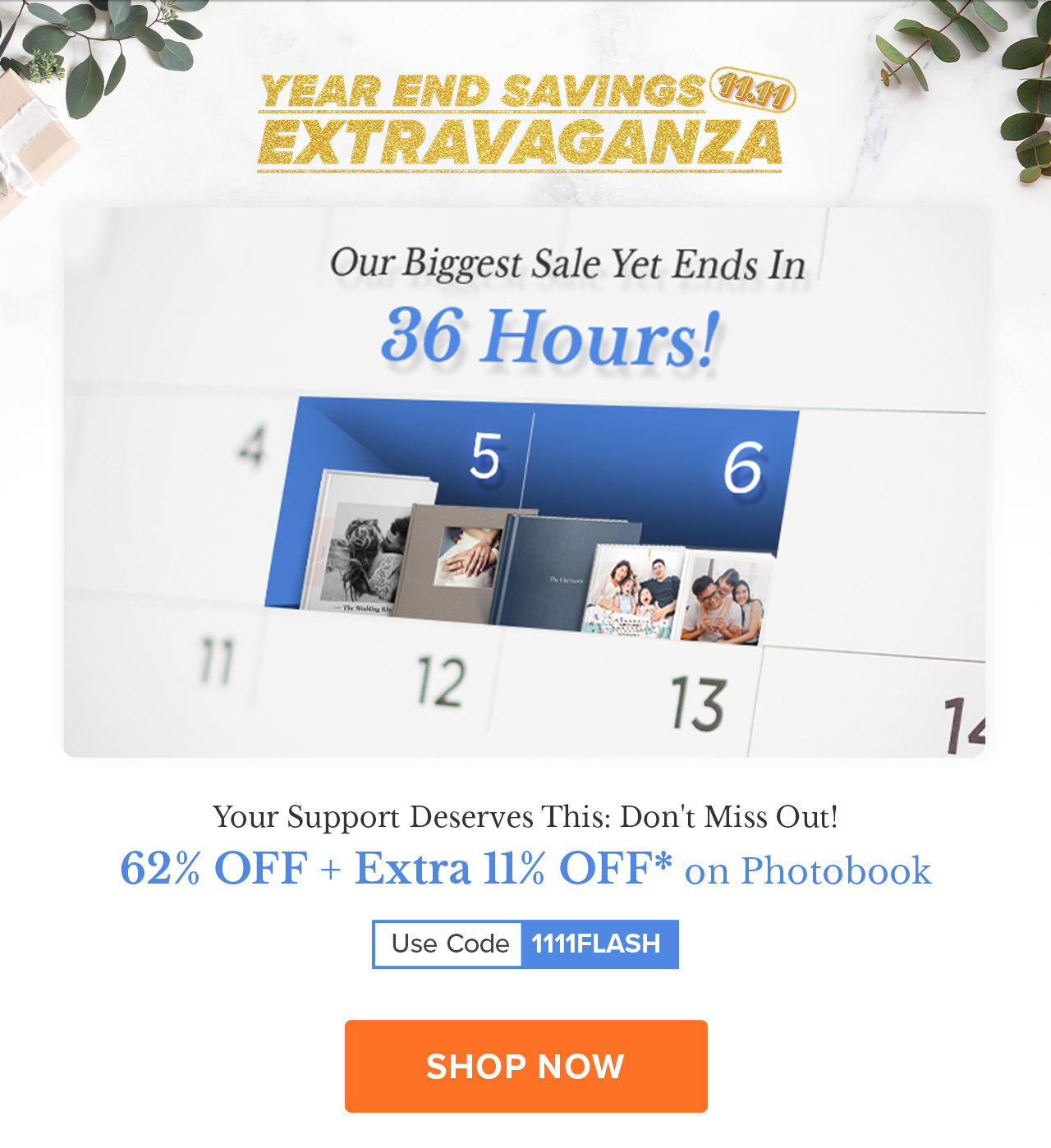 Year End Savings Extravaganza