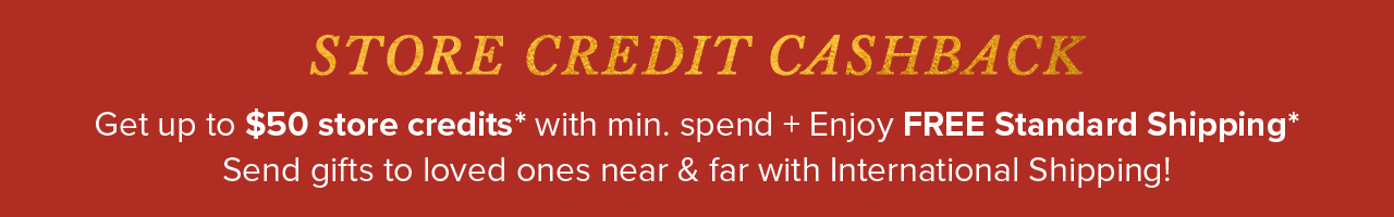 Store Credit Cashback