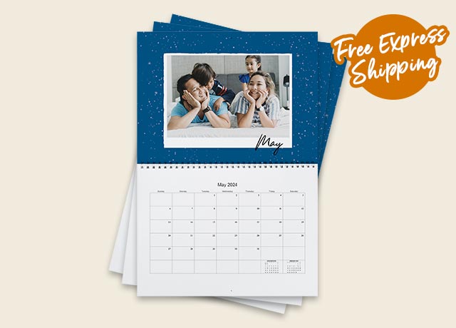 11'' x 8'' Wall Calendar