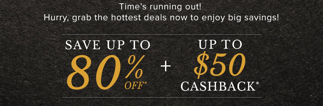 Time's running out!
