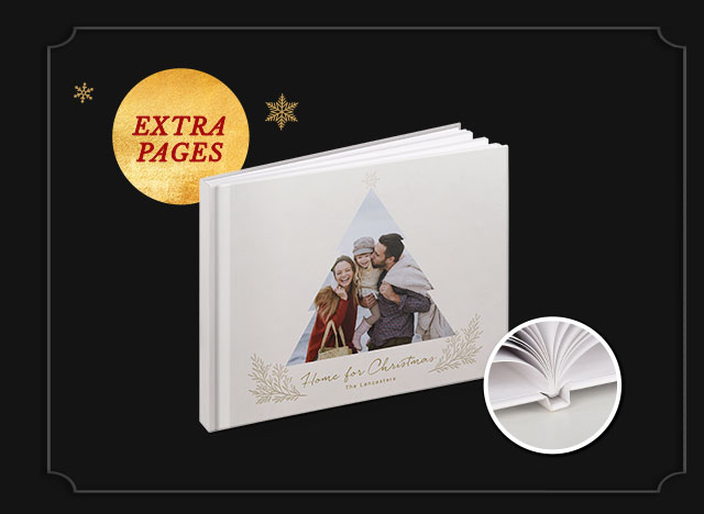 11'' x 8.5'' Medium Landscape Perfect Bind Imagewrap Hardcover Photobook, 80 Pages