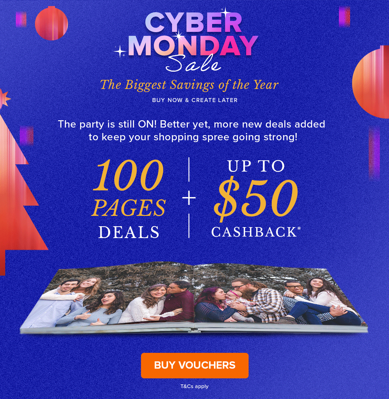 CYBER MONDAY SALE | BUY VOUCHERS