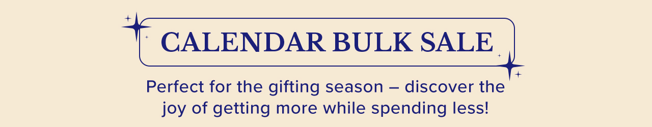 Calendar Bulk Sale