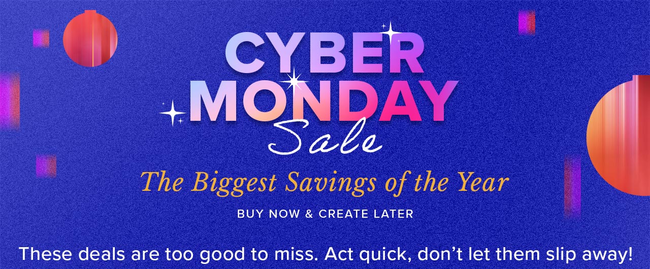 Cyber Monday Sale