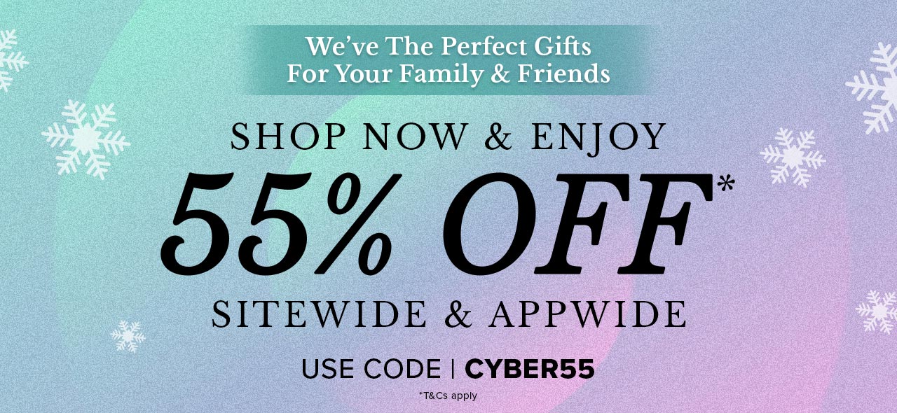 Enjoy 55% OFF