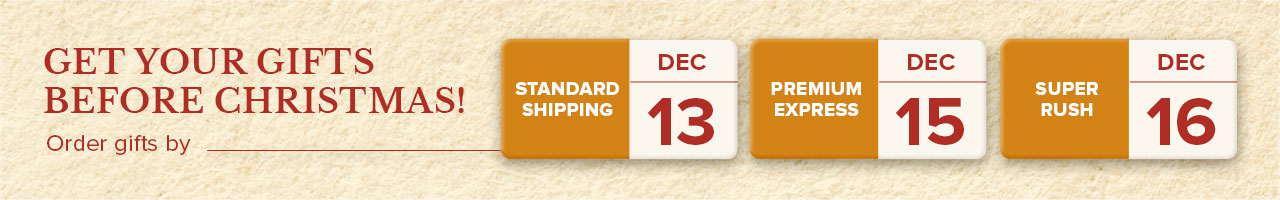 Get Your Gifts Before Christmas!