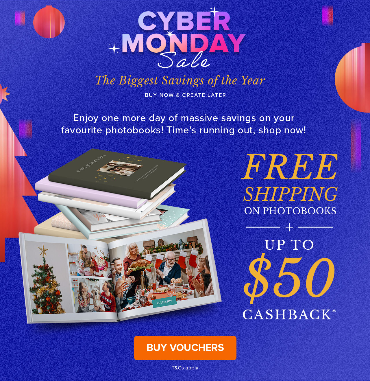 CYBER MONDAY SALE | BUY VOUCHERS
