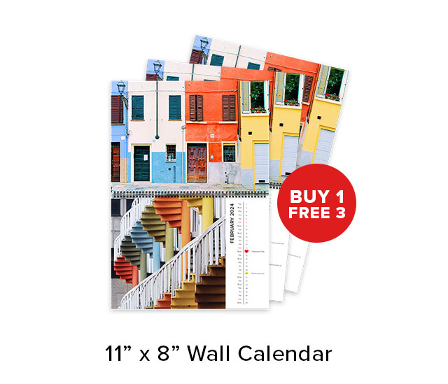 11” x 8” Wall Calendar