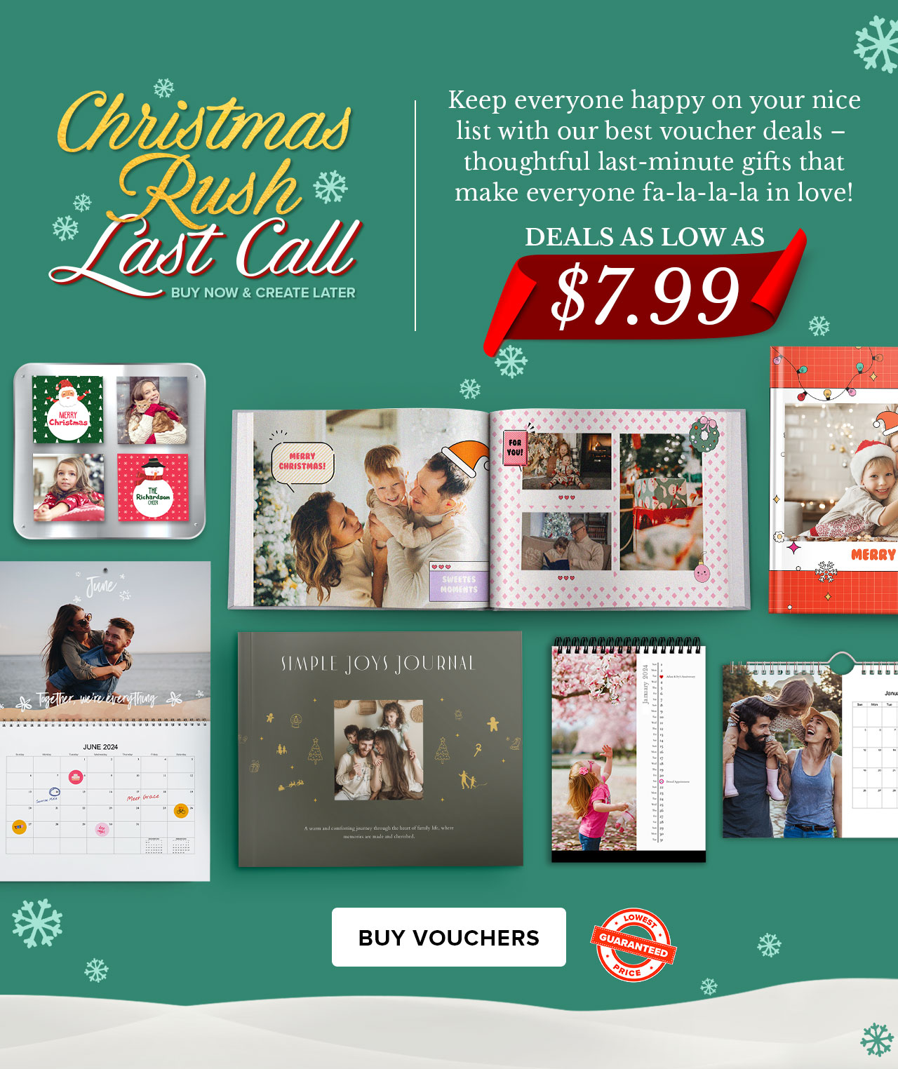 Christmas Rush Last Call | BUY VOUCHERS