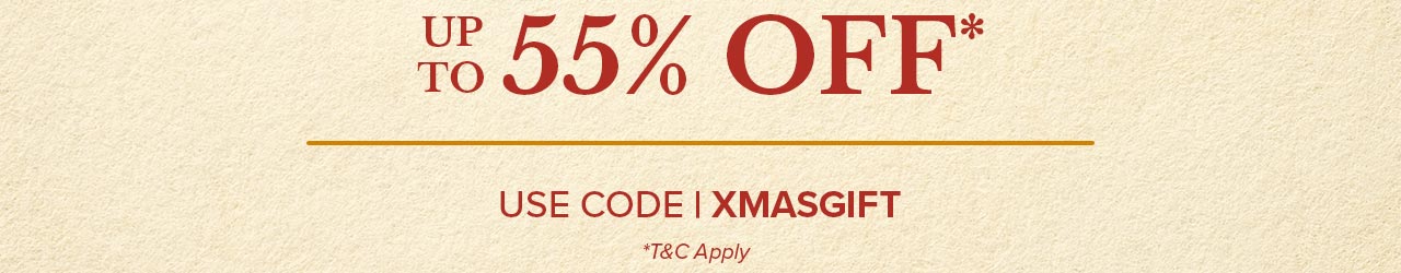 Up to 55 percent off