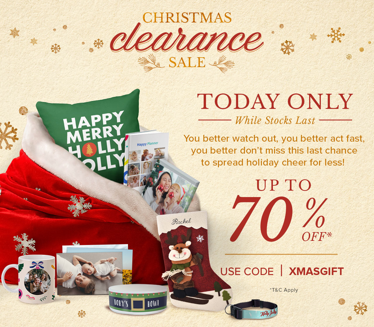 Christmas Clearance Sale