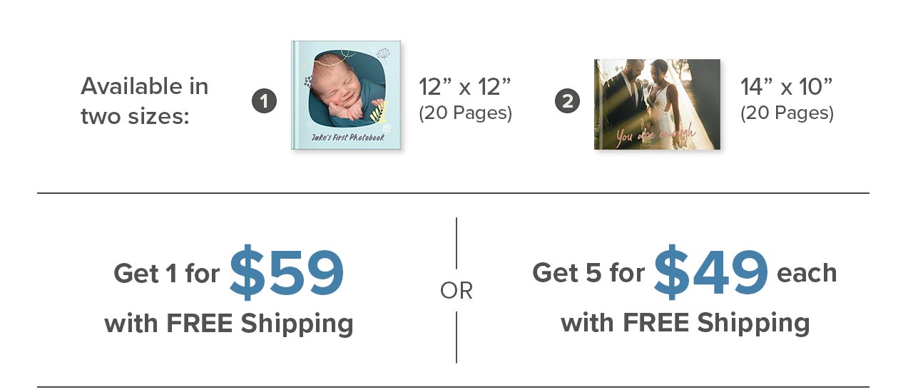 available in two sizes