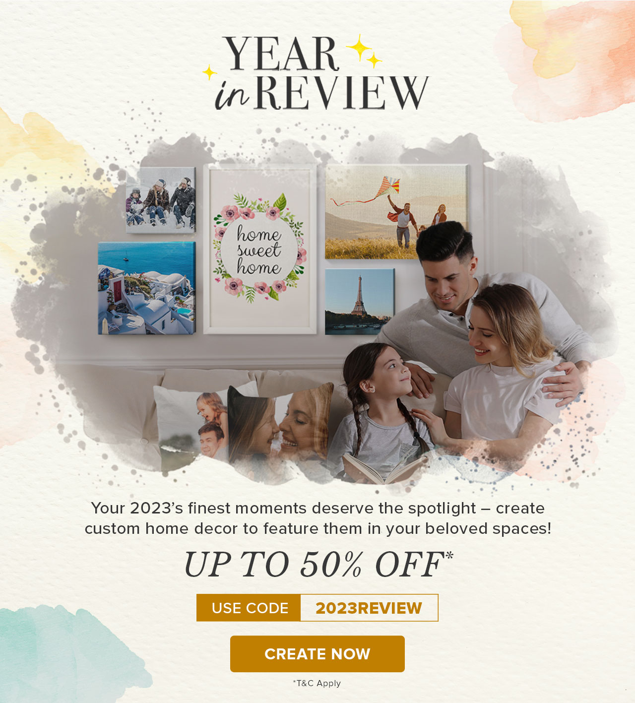 Year in Review | Create Now | Up to 50% OFF