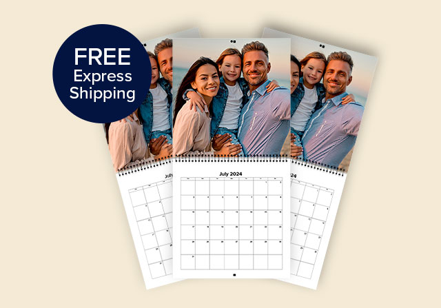 12'' x 12'' Wall Calendar + Free Express Shipping