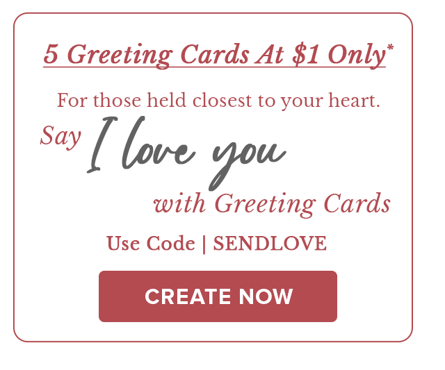 5 Greetings Cards