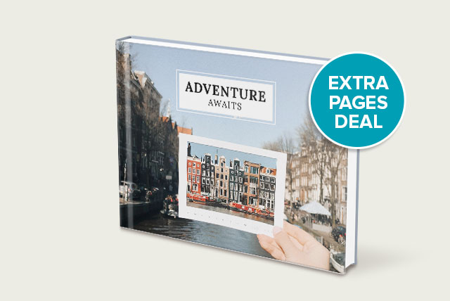 14'' x 10'' Large Landscape Imagewrap Perfect Binding Hardcover Photobook  80 Pages