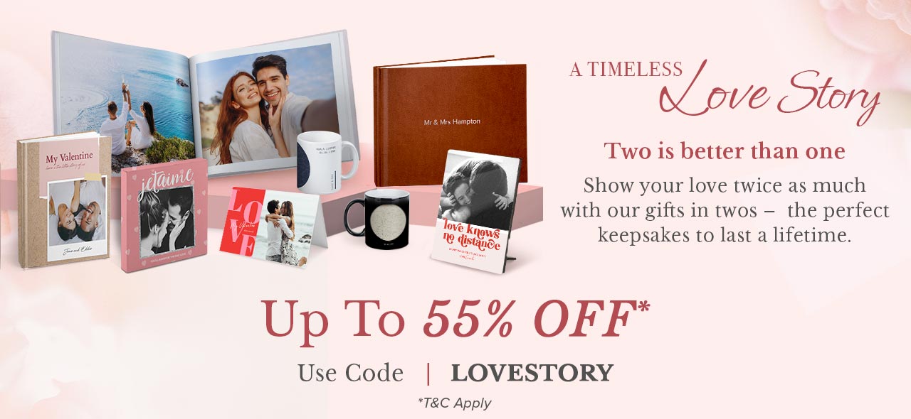 GET YOUR VALENTINE'S | UP TO 55% OFF