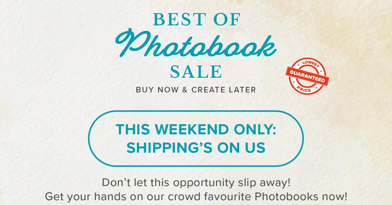 Best of Photobook Sale