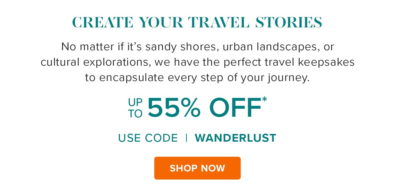 TRAVEL CHRONICLES | UP TO 55% OFF | SHOP NOW