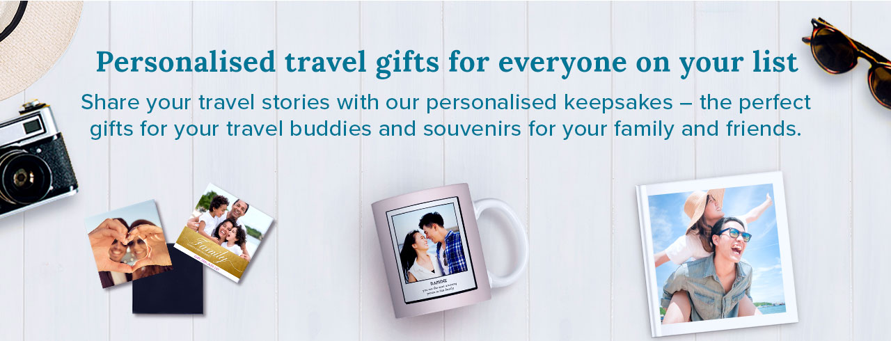 Personalised travel gifts  for everyone on your list